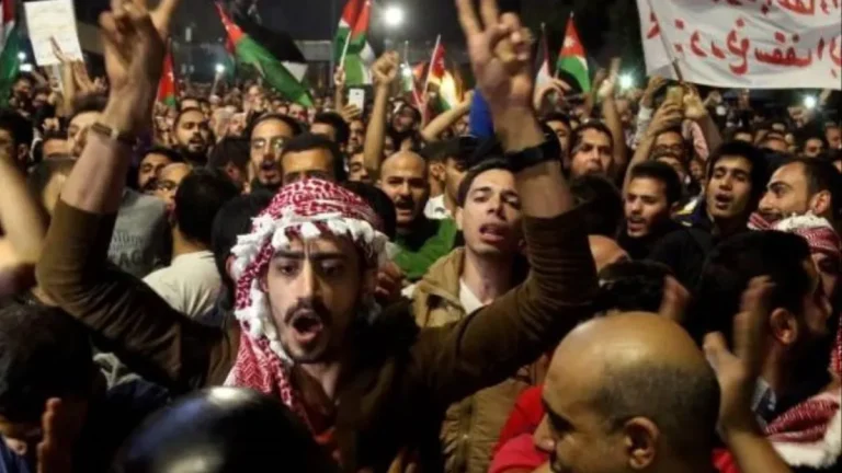 مطاهرات سابقة في الأردن