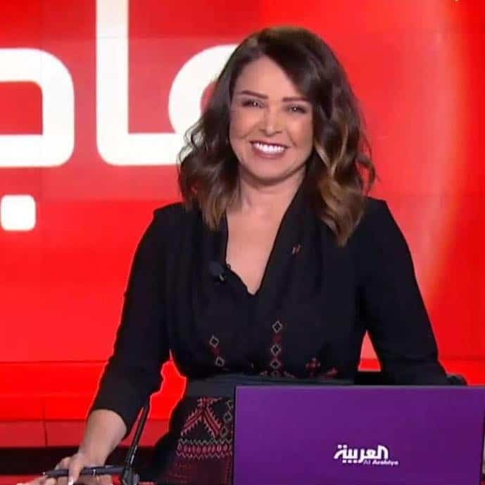 مذيعة العربية ميسون عزام في موقف حرج بسبب زميلتها منتهى الرمحي ميسون عزام