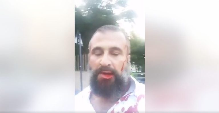 فلتان أمني .. “شاهد” لحظة خطف مختار في لبنان أمام الناس! خطف مختار في لبنان أمام الناس