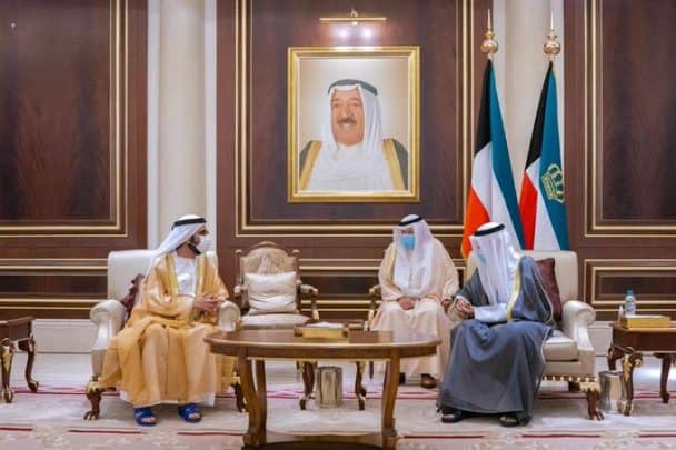 محمد بن راشد وأمير الكويت watanserb.com