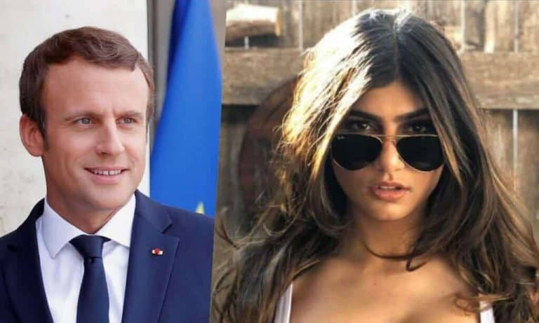 ميا خليفة وماكرون watanserb.com