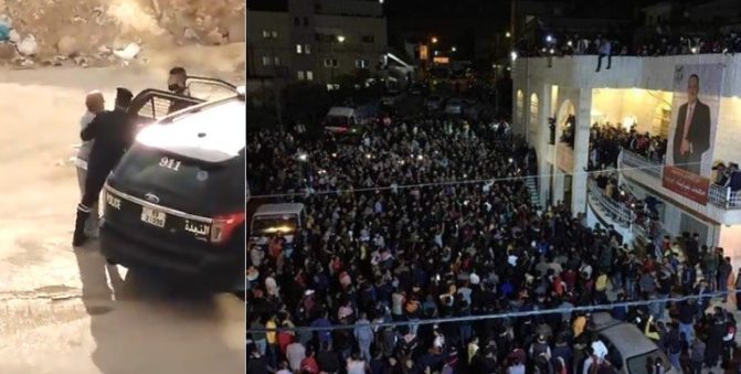 “المراجل بتطلع عالنّاس المسكينة” .. اعتقال مسن اردني يشعل غضباً بينما الإحتفالات تعمّ الشوارع اعتقال مسن اردني بحجة كسر الحظر بينما الاحتفالات بالفوز في الانتخابات النيابية تعم الشوارع watanserb.com