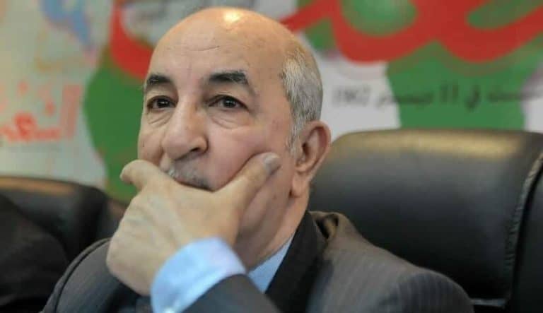 الرئيس الجزائري عبدالمجيد تبون watanserb.com