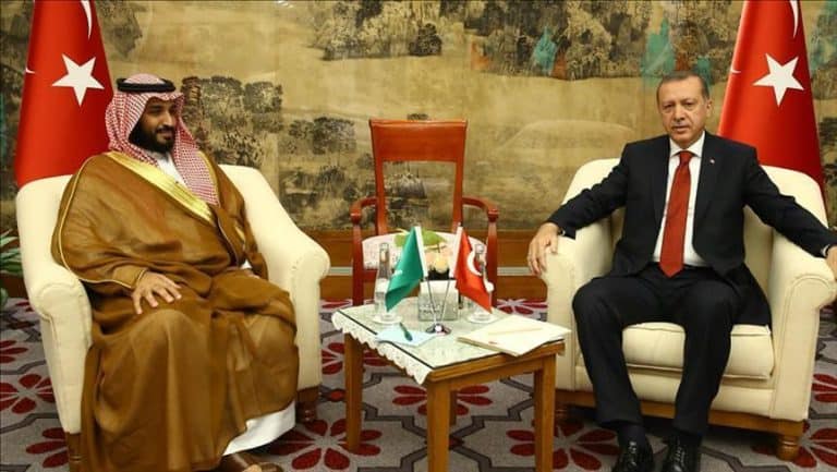 محمد بن سلمان ورجب طيب أردوغان- تركيا السعودية watanserb.com