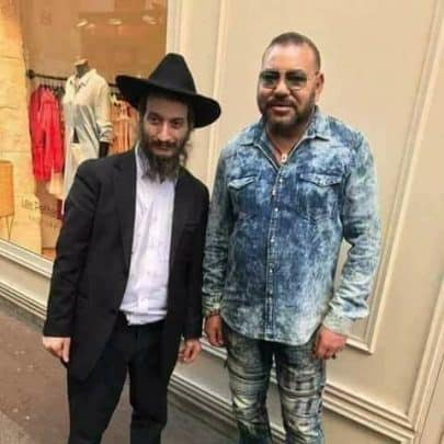 ملك المغرب محمد السادس مع حاخام اسرائيلي watanserb.com