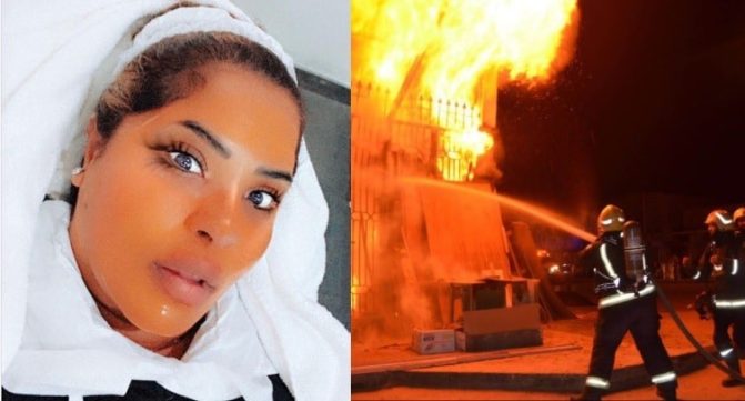 “شاهد” كارثة في منزل الفنانة الكويتية هيا الشعيبي .. وهذا مصيرها مع ابنتها!! حريق في منزل هيا الشعيبي ونجاة ابنتها من الموت بأعجوبة watanserb.com