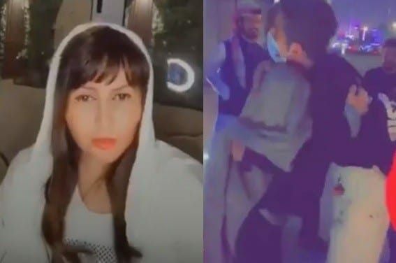 بعد مشاهد البوس مع شباب سعوديين .. الفنانة السعودية عهود السامر تجلد شمس الكويتية: “عنز مسرّحة وفاشلة”! عهود السامر شمس الكويتية watanserb.com