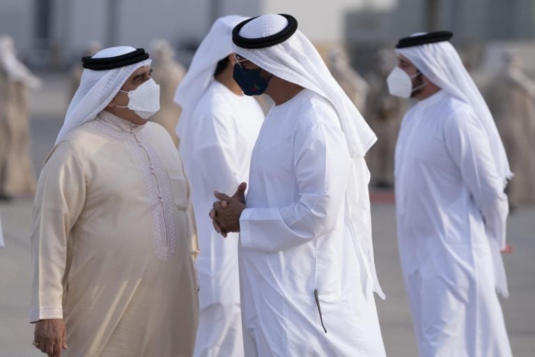 محمد بن زايد وملك البحرين watanserb.com