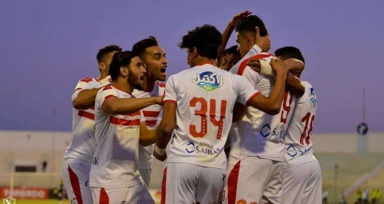 الزمالك المصري يواصل انتصاراته بتغلبه على طلائع الجيش بثلاثية نظيفة فريق الزمالك المصري watanserb.com
