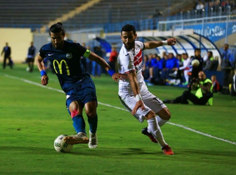 مباراة الزمالك وإنبي في الدوري المصري watanserb.com