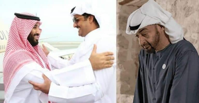 مقال في صحيفة العرب الممولة من الإمارات يدلل على أن محمد بن زايد لم يكن راضيًا على المصالحة watanserb.com