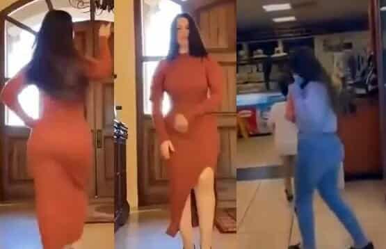 هند القحطاني تصوّر مؤخرة ابنتها أمام متابعيها بعد فيديو رقصها لـ”ابن سلمان”! هند القحطاني تستعرض مؤخرة ابنتها أروى watanserb.com