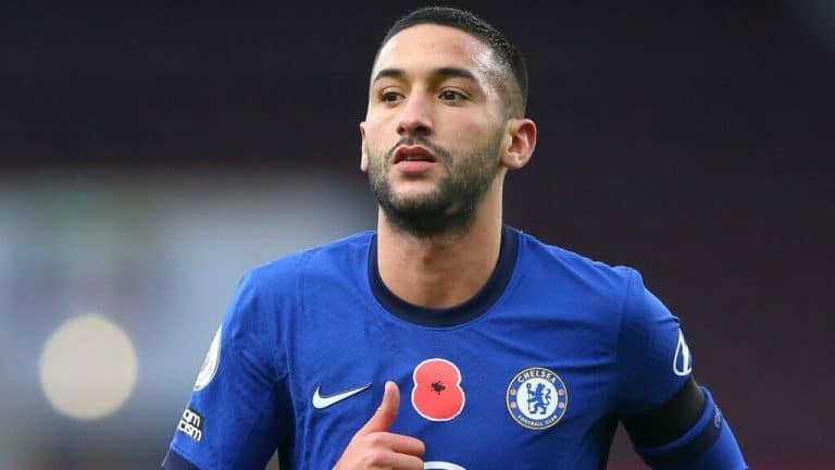 اللاعب حكيم زياش يفكر في الرحيل عن فريق تشيلسي الصيف المقبل watanserb.com