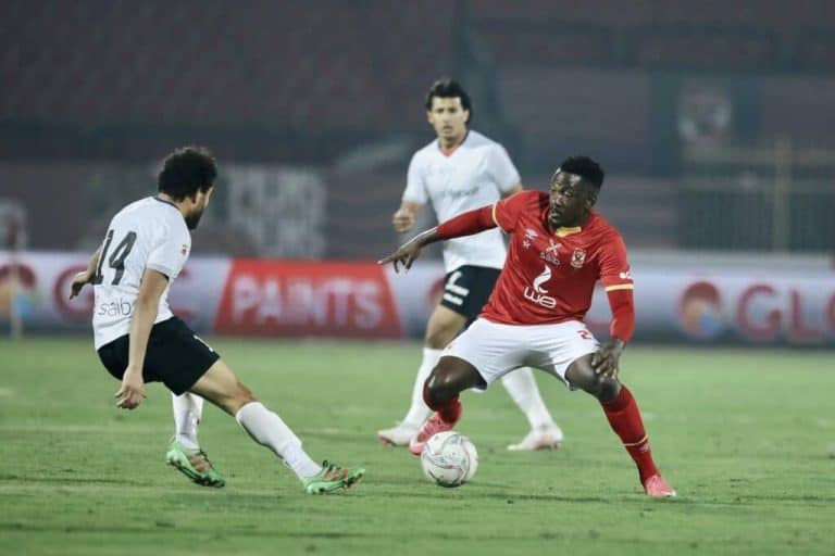 رجل مباراة الاهلي جونيور أجاي أمام منافسه طلائع الجيش watanserb.com