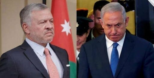 نتنياهو يتحجج بمرض زوجته سارة ويلغي زيارته للإمارات.. خلاف أردني إسرائيلي أفشل الرحلة الملك عبدالله الثاني ونتنياهو watanserb.com