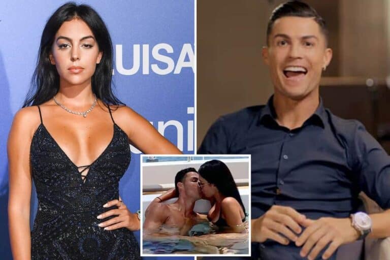 جورجينا تمارس رياضة كرة القدم في غياب الدون كريستيانو رونالدو watanserb.com