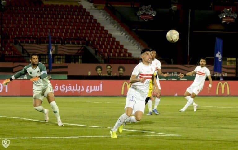 مباراة الزمالك ووادي دجلة watanserb.com