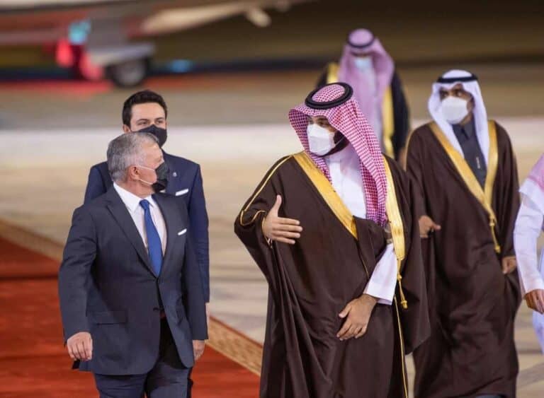 الهدف الخفي من وراء لقاء محمد بن سلمان ملك الأردن بالرياض.. ما علاقة ملف خاشقجي؟ الهدف الخفي من وراء لقاء محمد بن سلمان ملك الأردن watanserb.com