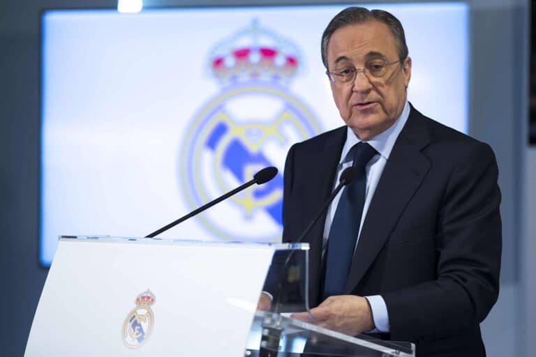 رئيس ريال مدريد “بيريز”: السوبر ليغ سينقذ الأندية ماليًا والاتحاد الأوروبي “اليويفا” يريد الاحتكار تسريبات صوتية تضع رئيس ريال مدريد بيريز في ورطة watanserb.com