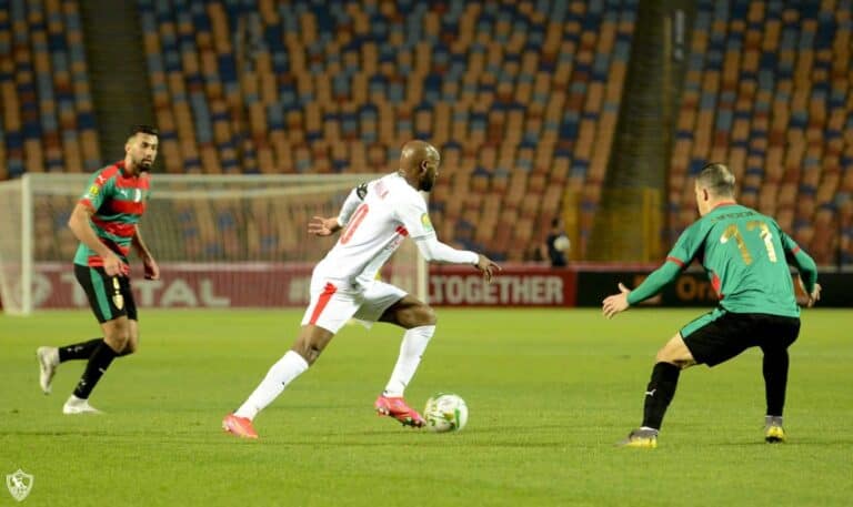 الزمالك يودع أبطال أفريقيا بعد فوزه الكبير على منافسه السنغالي تونغيث الزمالك والسنغالي تونغيث watanserb.com