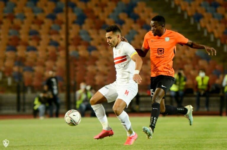 مباراة الزمالك والبنك الأهلي watanserb.com