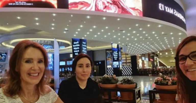 مفاجأة عن السيدتين اللتين ظهرتا مع الشيخة لطيفة في دبي .. ابتزاز وتهديد!! الشيخة لطيفة في دبي watanserb.com