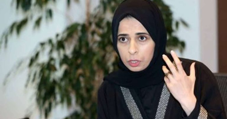 لولوة الخاطر المتحدثة باسم الخارجية القطرية تهدي الفلسطينيين أبيات من الشعر “فيديو” لولوة الخاطر وفلسطين watanserb.com