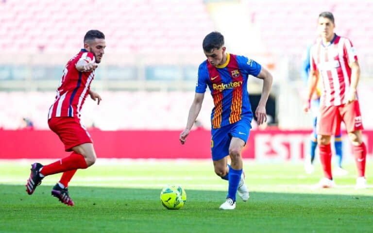 مباراة الديربي الإسباني بين برشلونة وأتلتيكو مدريد watanserb.com