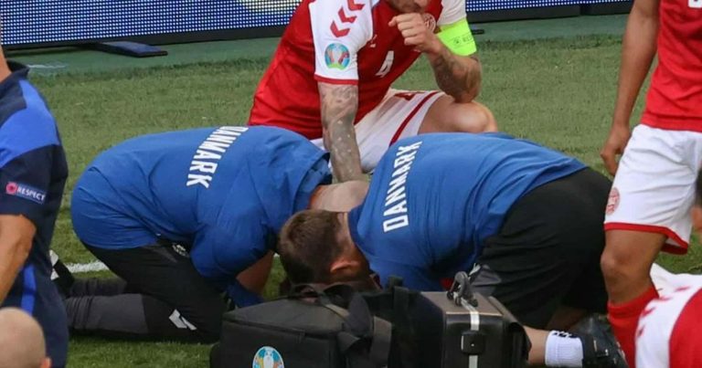 حادثة اللاعب إريكسن watanserb.com