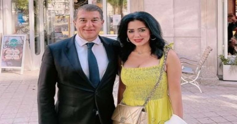 رانيا يوسف تهدد جمهورها بسبب التعليقات البذيئة لها عقب صورة جمعتها مع لابورتا رانيا يوسف وتهديدجمهورها watanserb.com
