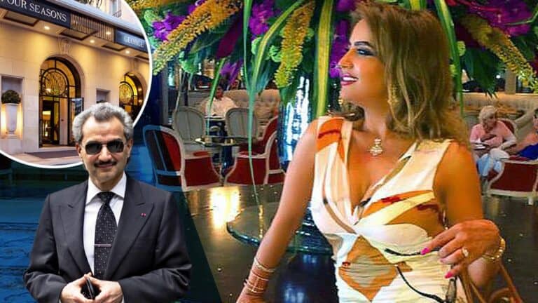 سرقة زوجة الوليد بن طلال السابقة watanserb.com