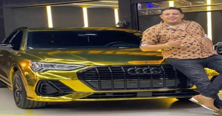 حمو بيكا في ورطة بسبب سيارته الذهبية .. و10 آلاف جنيه تنقذه! حمو بيكا في ورطة watanserb.com