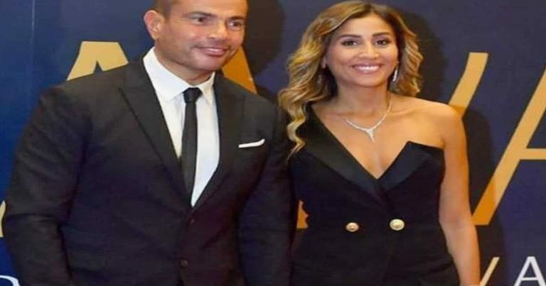 دينا الشربيني وعمرو دياب watanserb.com