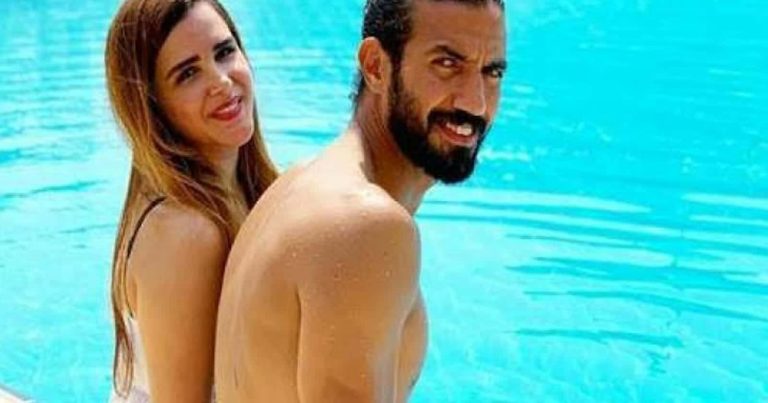 زوج شيما صابر يقبلها watanserb.com
