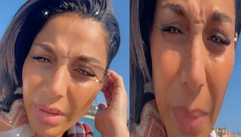 بسمة وهبة وابنتها تنجوان من الموت في وسط البحر (فيديو) الإعلامية بسمة وهبة تستغيث في عرض البحر watanserb.com