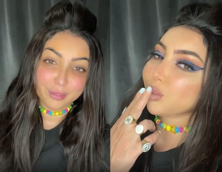 دنيا بطمة تصدم الجمهور بفيديو قبل وبعد وضع المكياج (شاهد) دنيا بطمة قبل وبعد وضع المكياج watanserb.com
