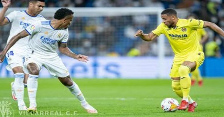 ريال مدريد يتعثر على أرضه أمام فياريال في مباراة قوية (شاهد) ريال مدريد وفياريال watanserb.com