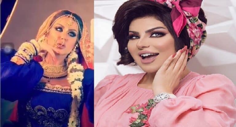 حليمة بولند بإطلالة صادمة بعدما تحولت إلى (هندية)! (شاهد) حليمة بولند بالزي الهندي watanserb.com