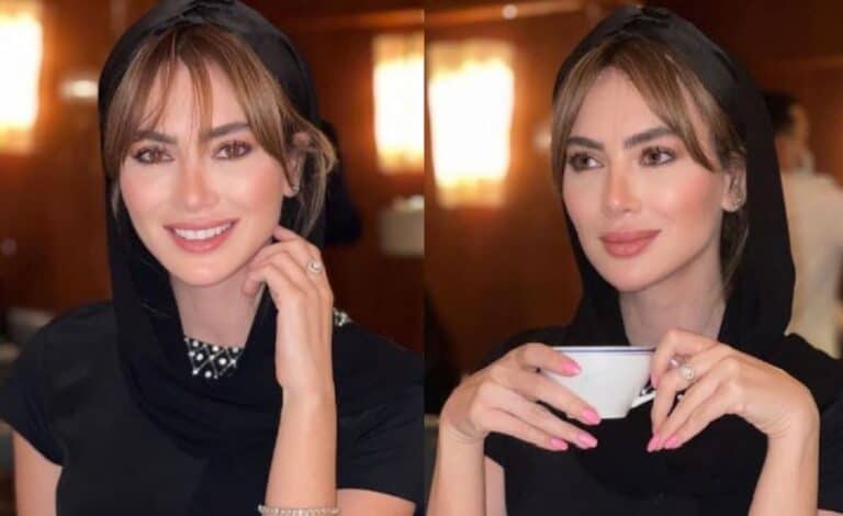 ستيفاني صليبا بالحجاب في السعودية watanserb.com
