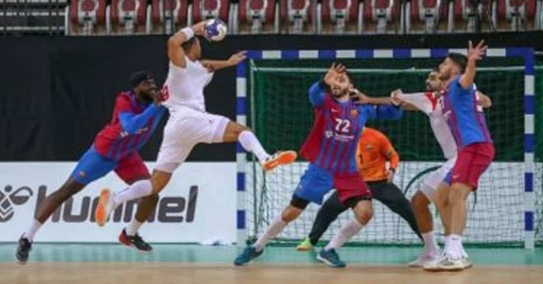 برشلونة والزمالك watanserb.com