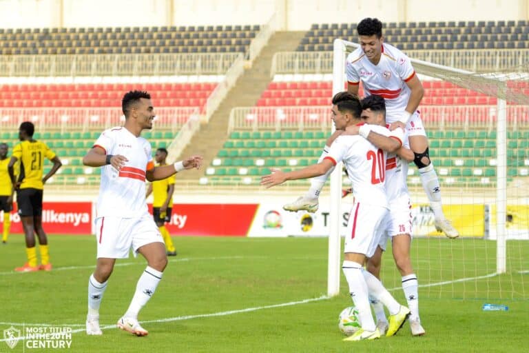 أشرف بن شرقي يقود الزمالك بفوز صعب على توسكر في أبطال أفريقيا (شاهد) مباراة الزمالك وتوسكر الكيني في دوري أبطال أفريقيا watanserb.com
