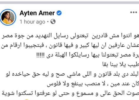 منشور آيتن عامر
