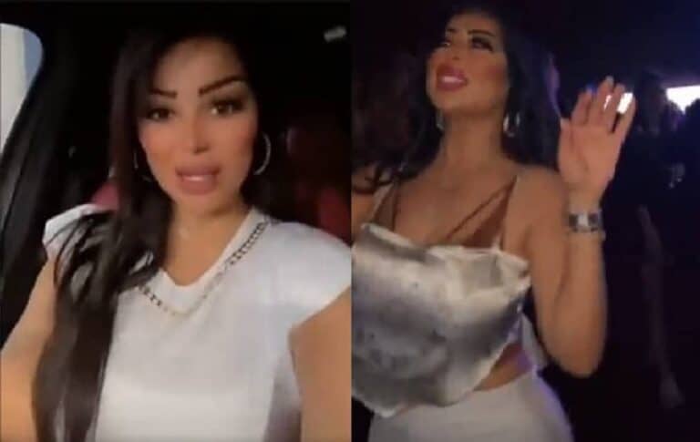 فيديو رقص الكويتية سناء القطان في حفل عمرو دياب يثير الغضب! سناء القطان بوصلة رقص جريئة watanserb.com