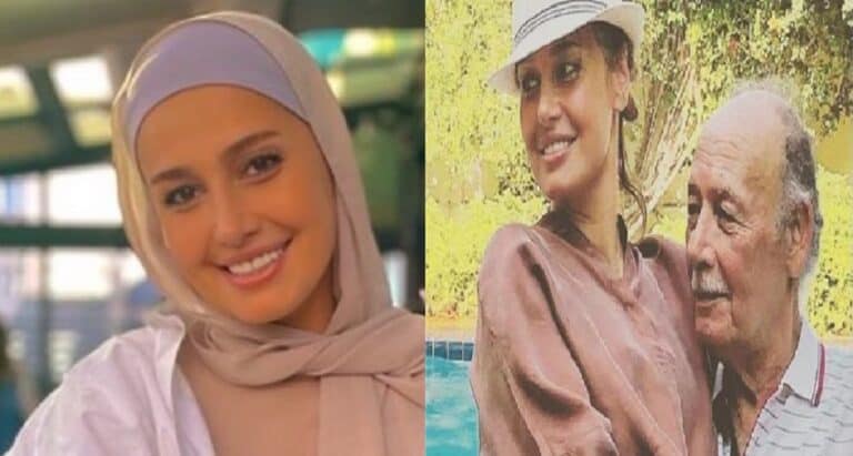 حلا شيحة تضع حداً لخلافها مع والدها watanserb.com