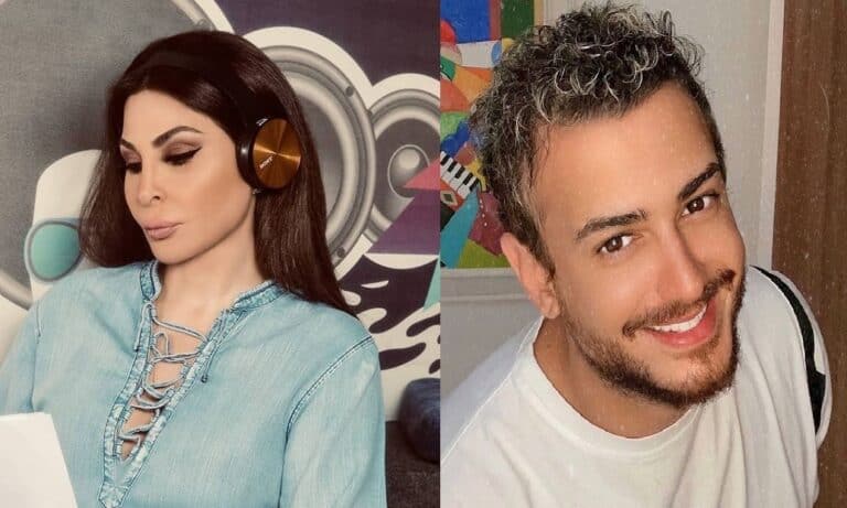 إليسا في أحضان سعد لمجرد ووصلة غزل بينهما! صورة إليسا في أحضان سعد لمجرد تثير الجدل watanserb.com