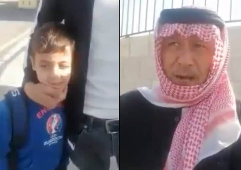 استدعاء طفل أردني للتحقيق بعد تبوله على علم دولة الاحتلال! (فيديو) استدعاء طفل أردني بسبب تبوله على علم دولة الاحتلال watanserb.com