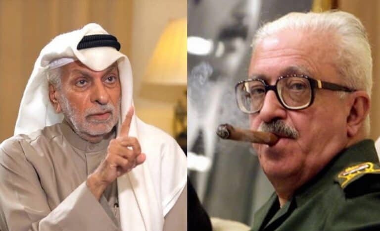 عبدالله النفيسي يكشف خطة بريطانيا البديلة لإزاحة صدام حسين عبدالله النفيسي يقول إن بريطانيا كانت تفكر في استبدال صدام حسين بطارق عزيز watanserb.com