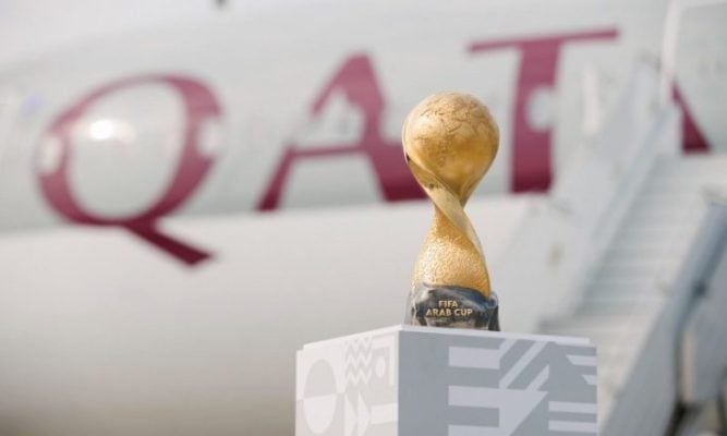 تردد القنوات المفتوحة لنقل مباريات كأس العرب 2021 watanserb.com