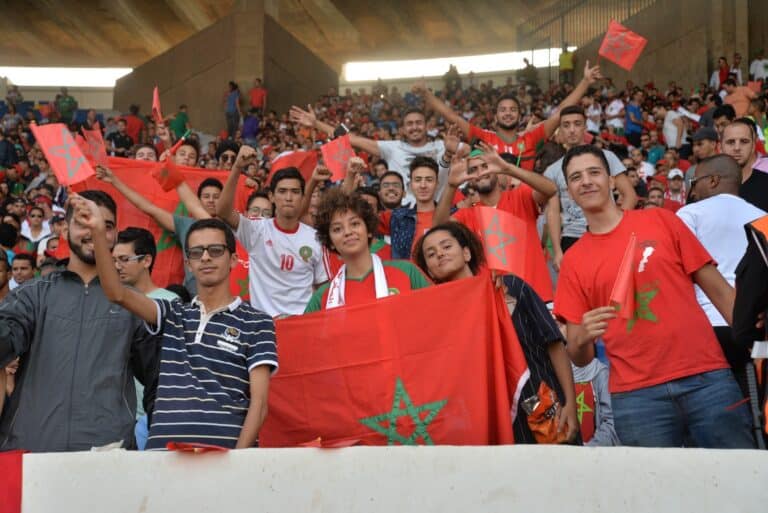 هذا ما تخطط له الجماهير المغربية في الدقيقة الـ75 من مباراة منتخبها مع الجزائر watanserb.com