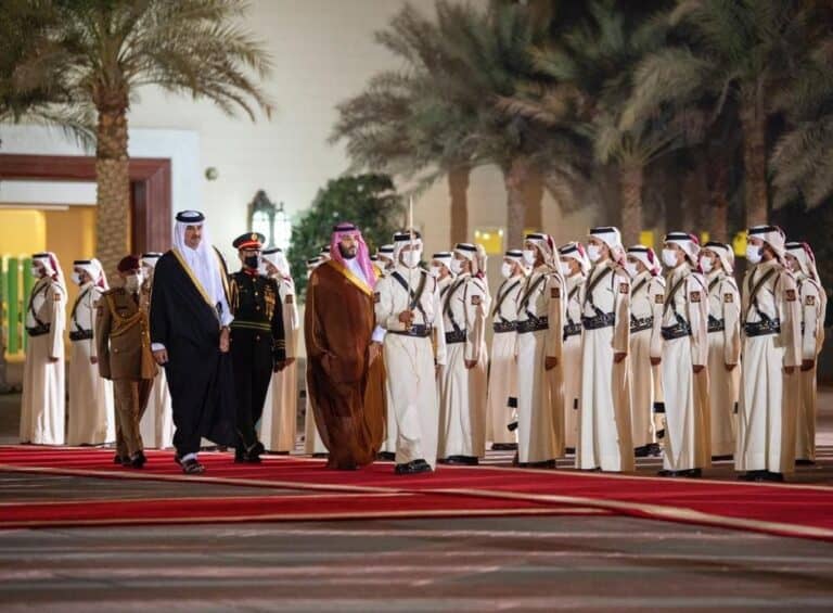 محمد بن سلمان في قطر watanserb.com